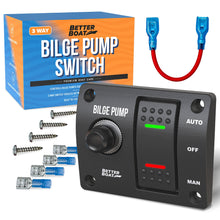 Carregar imagem no visualizador da galeria, Bilge Pump Switch 3 Way
