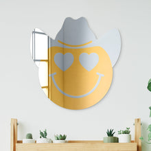 Load image into Gallery viewer, Happy Face with Cowboy Hat and Heart Eyes
