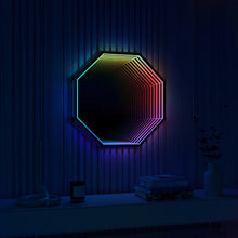 Load image into Gallery viewer, 3D Octagon Infinity Mirror Light
