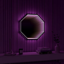 Load image into Gallery viewer, 3D Octagon Infinity Mirror Light
