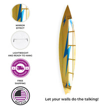 Carregar imagem no visualizador da galeria, Surfboard Mirror Wall Decor
