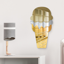 Load image into Gallery viewer, Wafer Cake Ice Cream Cone Mirror
