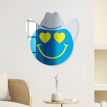 Load image into Gallery viewer, Happy Face with Cowboy Hat and Heart Eyes
