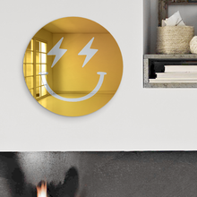 Load image into Gallery viewer, Happy Face With Lightning Bolt Eyes
