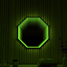 Load image into Gallery viewer, 3D Octagon Infinity Mirror Light
