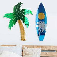 Load image into Gallery viewer, Palm Tree  Mirror Wall Decor
