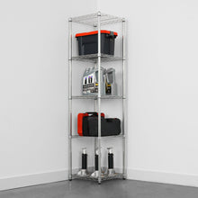 Load image into Gallery viewer, 18&quot; x 18&quot; x 72&quot; 5-Tier Wire Rack
