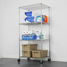 Carregar imagem no visualizador da galeria, 24&quot; x 36&quot; x 72&quot; 4-Tier Wire Rack
