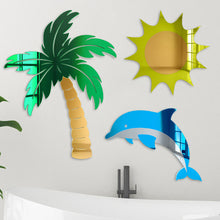 Load image into Gallery viewer, Palm Tree  Mirror Wall Decor
