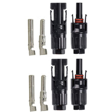 Carregar imagem no visualizador da galeria, ACOPOWER 2 Pairs PV Connector Male/Female Solar Panel Cable Connectors
