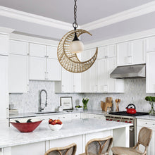 Load image into Gallery viewer, 1-Light Farmhouse Boho Pendant Lighting
