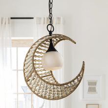 Load image into Gallery viewer, 1-Light Farmhouse Boho Pendant Lighting
