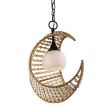 Load image into Gallery viewer, 1-Light Farmhouse Boho Pendant Lighting
