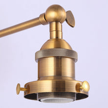 Load image into Gallery viewer, 1-Light Traditional Rattan Golden Wall Sconce Light
