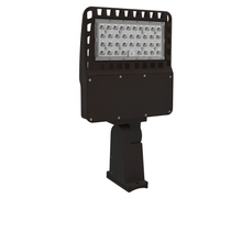 Load image into Gallery viewer, 200W Adjustable LED Pole Light: Illuminate Parking Lots with 30,000 Lumens, 5000K CCT, and Dimmable LED Shoebox Light
