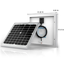 Cargar imagen en el visor de la galería, ACOPower 10W Mono Solar Panel for 12V Battery Charging RV Boat, Off Grid
