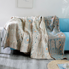 Load image into Gallery viewer, Boho Aztec Throw Blanket
