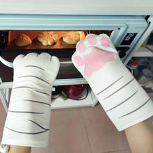 Cargar imagen en el visor de la galería, Cat Paw Kitchen Gloves (Pair)
