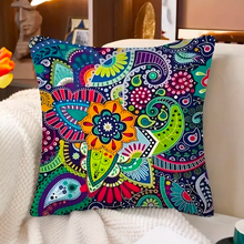 Load image into Gallery viewer, Colorful Bohemian Cushion Cover
