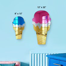 Load image into Gallery viewer, Wafer Cake Ice Cream Cone Mirror
