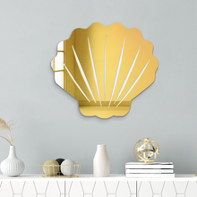 Load image into Gallery viewer, Sea Shell Decorative Wall Mirror
