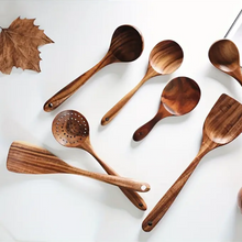 Cargar imagen en el visor de la galería, Wooden Utensils Set
