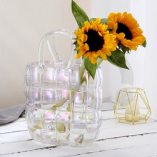 Carregar imagem no visualizador da galeria, Glamour Glass Handbag Vase
