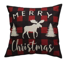 Load image into Gallery viewer, Holiday Plaid Cushion Covers
