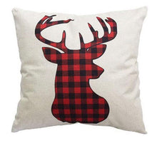 Load image into Gallery viewer, Holiday Plaid Cushion Covers
