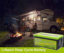 Carregar imagem no visualizador da galeria, 12V 200Ah LiFePO4 Deep Cycle Lithium Battery
