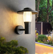 Carregar imagem no visualizador da galeria, MIRODEMI® Modern Black Outdoor Aluminum LED Waterproof Wall lamp for Villa, Garden
