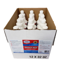 Cargar imagen en el visor de la galería, 12 Quart Bottles Of Grout-eez With 2 Grout Brushes
