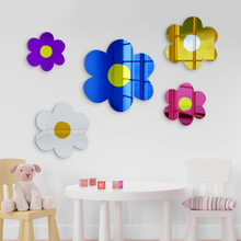 Load image into Gallery viewer, Flower Mirror Decor
