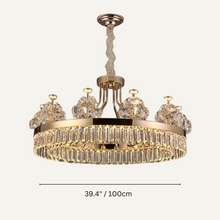 Cargar imagen en el visor de la galería, Adipa Round Chandelier
