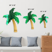 Load image into Gallery viewer, Palm Tree  Mirror Wall Decor
