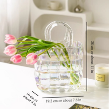 Cargar imagen en el visor de la galería, Glamour Glass Handbag Vase
