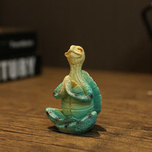 Load image into Gallery viewer, Yoga Turtle Statues
