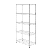 Cargar imagen en el visor de la galería, 14&quot; x 30&quot; x 60&quot; 5-Tier Wire Rack
