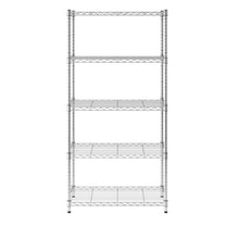 Cargar imagen en el visor de la galería, 14&quot; x 30&quot; x 60&quot; 5-Tier Wire Rack
