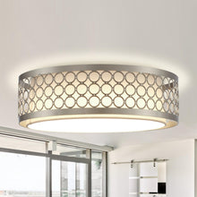 Carregar imagem no visualizador da galeria, 15&quot; Modern LED Flush Mount Lighting
