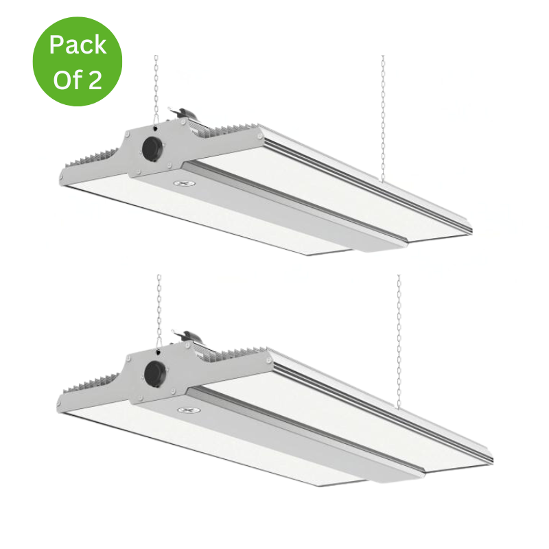 1.8ft LED Linear High Bay Light - (180/240W/300W) Selective Wattage and CCT (3000K/4000K/5000K) - 45000 Lumens