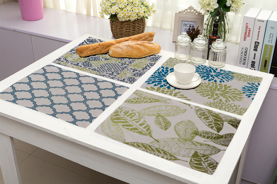 Floral Spring Dinner Mats