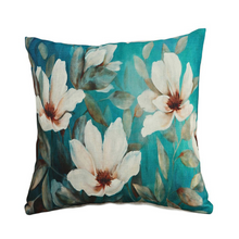 Load image into Gallery viewer, Feathered Floral Cushion Covers
