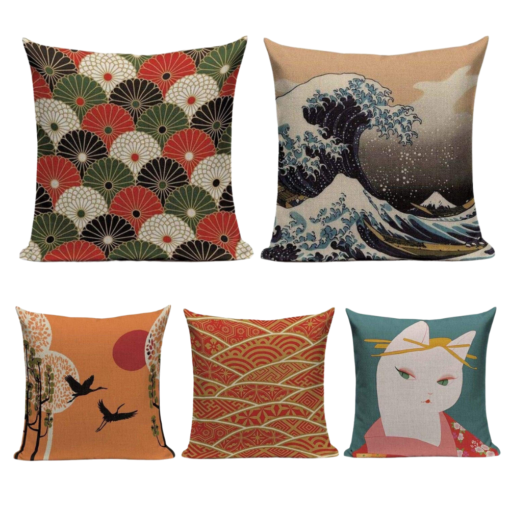 Japanese Essence Cushion Covers