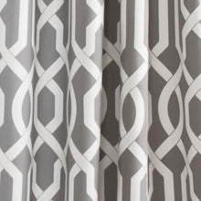 Cargar imagen en el visor de la galería, Edward Trellis Light Filtering Window Curtain Panel Set
