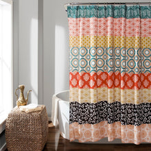 Cargar imagen en el visor de la galería, Bohemian Stripe Shower Curtain
