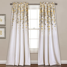 Load image into Gallery viewer, Weeping Flower Light Filtering Window Curtain Set
