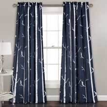 Carregar imagem no visualizador da galeria, Bird on the Tree Light Filtering Window Curtain Set
