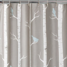 Load image into Gallery viewer, Bird On The Tree Shower Curtain
