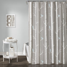 Load image into Gallery viewer, Bird On The Tree Shower Curtain
